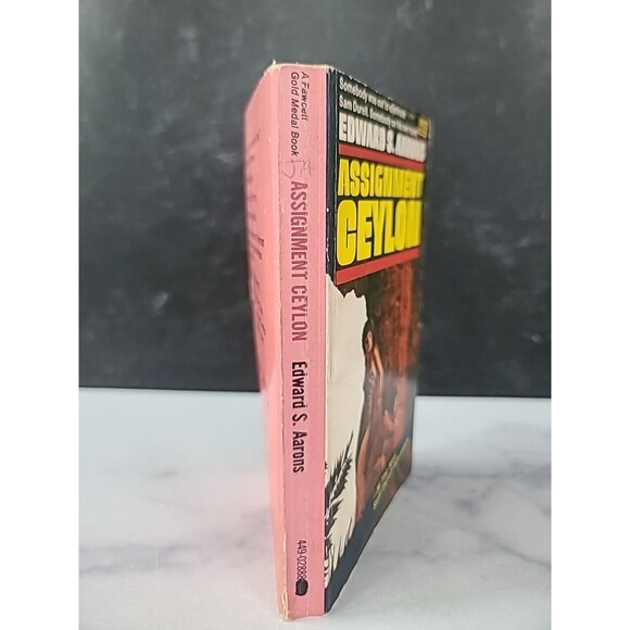 Assignment Ceylon By Edward S. Aarons Paperback - Picture 10 of 10